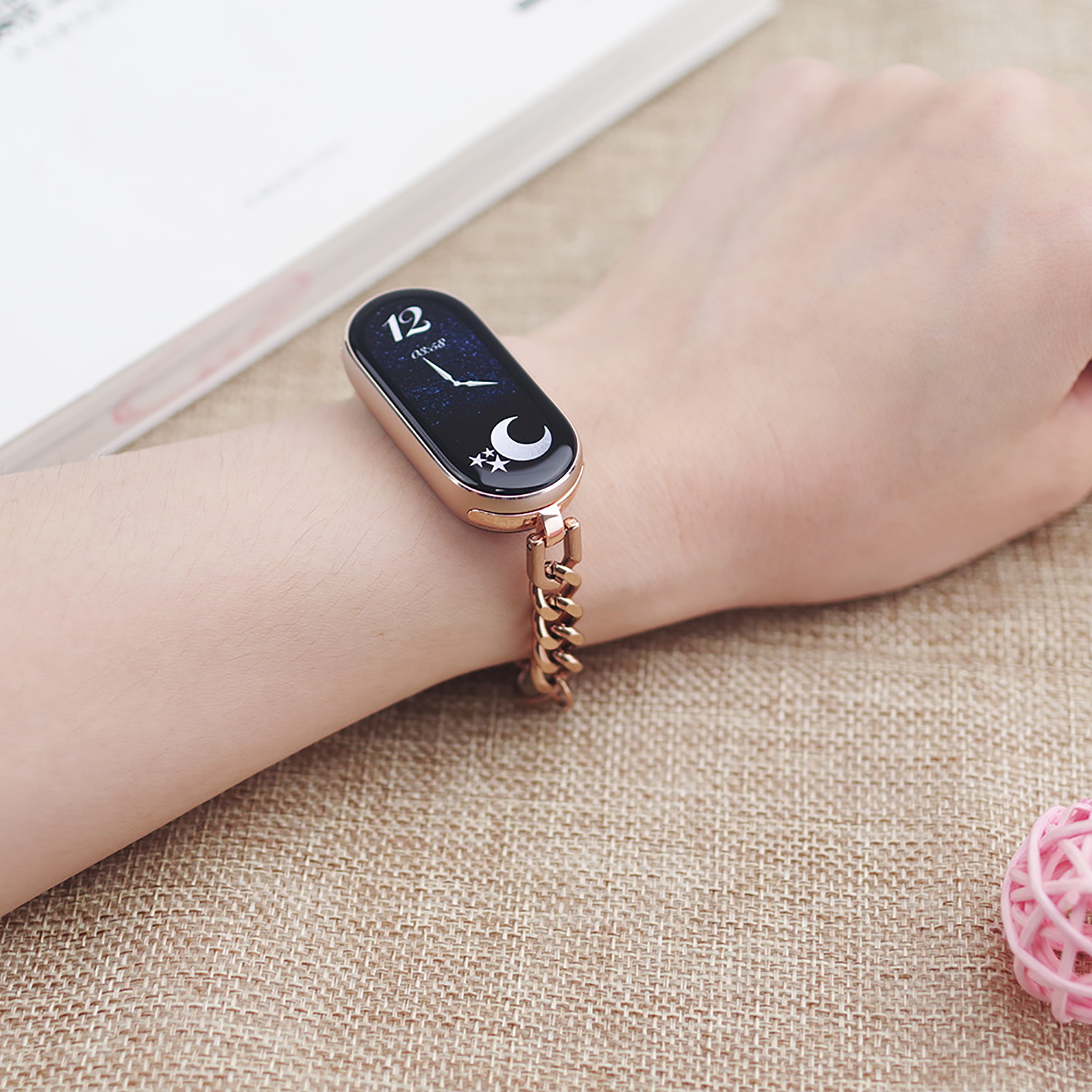 Health Wellness Bracelet - Mi 밴드 11용 스트랩 체인, Mi