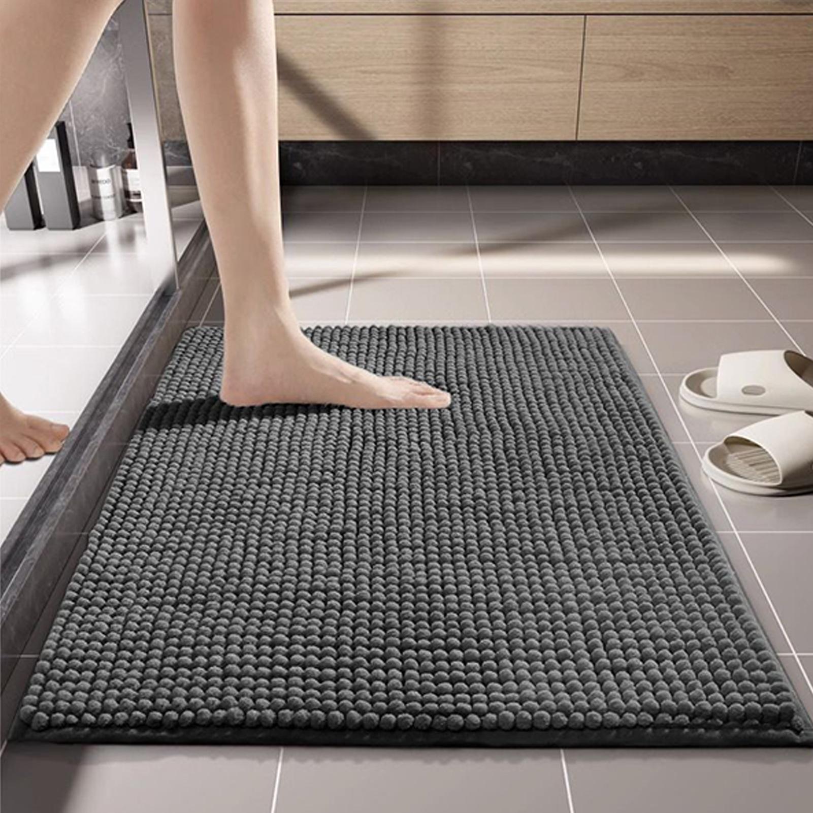 진흙 발을 위한 미끄럼 방지 두꺼운 세탁 가능 도어매트 - Bamboo Bath Mat 리뷰 및 가격
