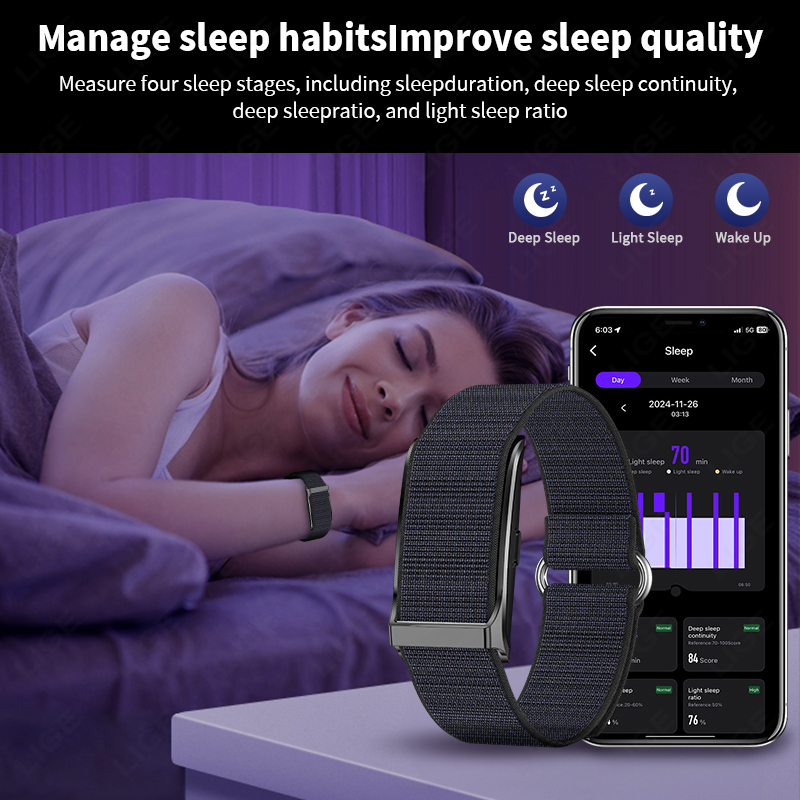 LIGE 스마트 시계 심박수 혈압 모니터 걸음계기 스포 - Health Wellness Bracelet 리뷰 및 가격