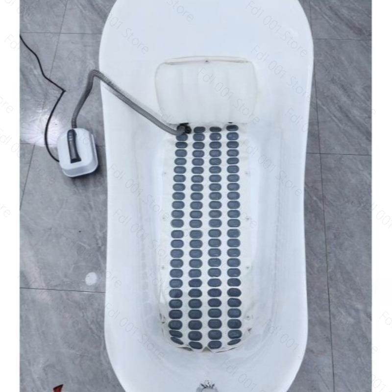 휴대용 전기 버블 스파 매트 전신 마사지 워터 에어레이 - Bamboo Bath Mat 리뷰 및 가격