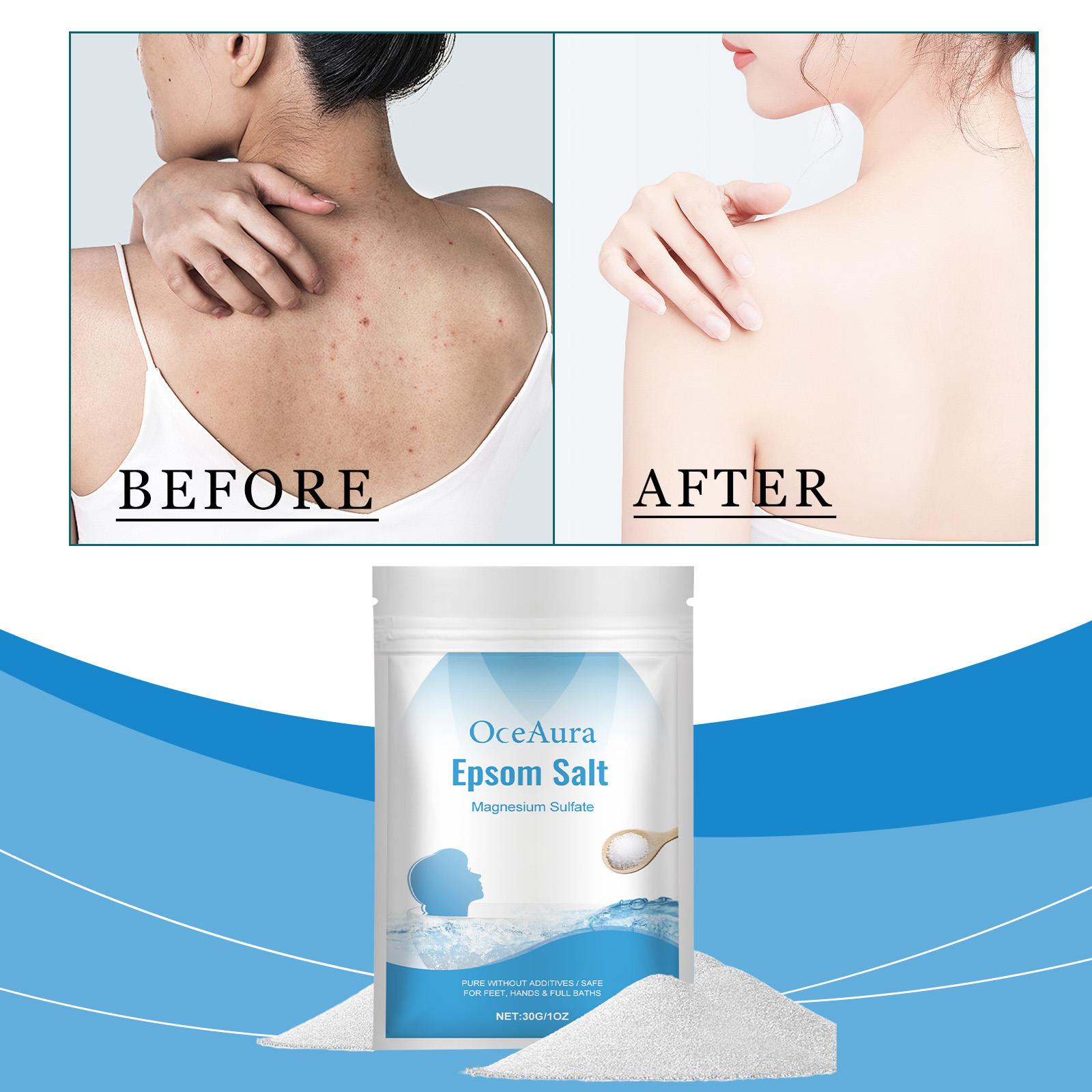 엡솜 솔트 황산마그네슘 보습 각질제거 순수 천연 발 손 - Bath Salts Magnesium 리뷰 및 가격