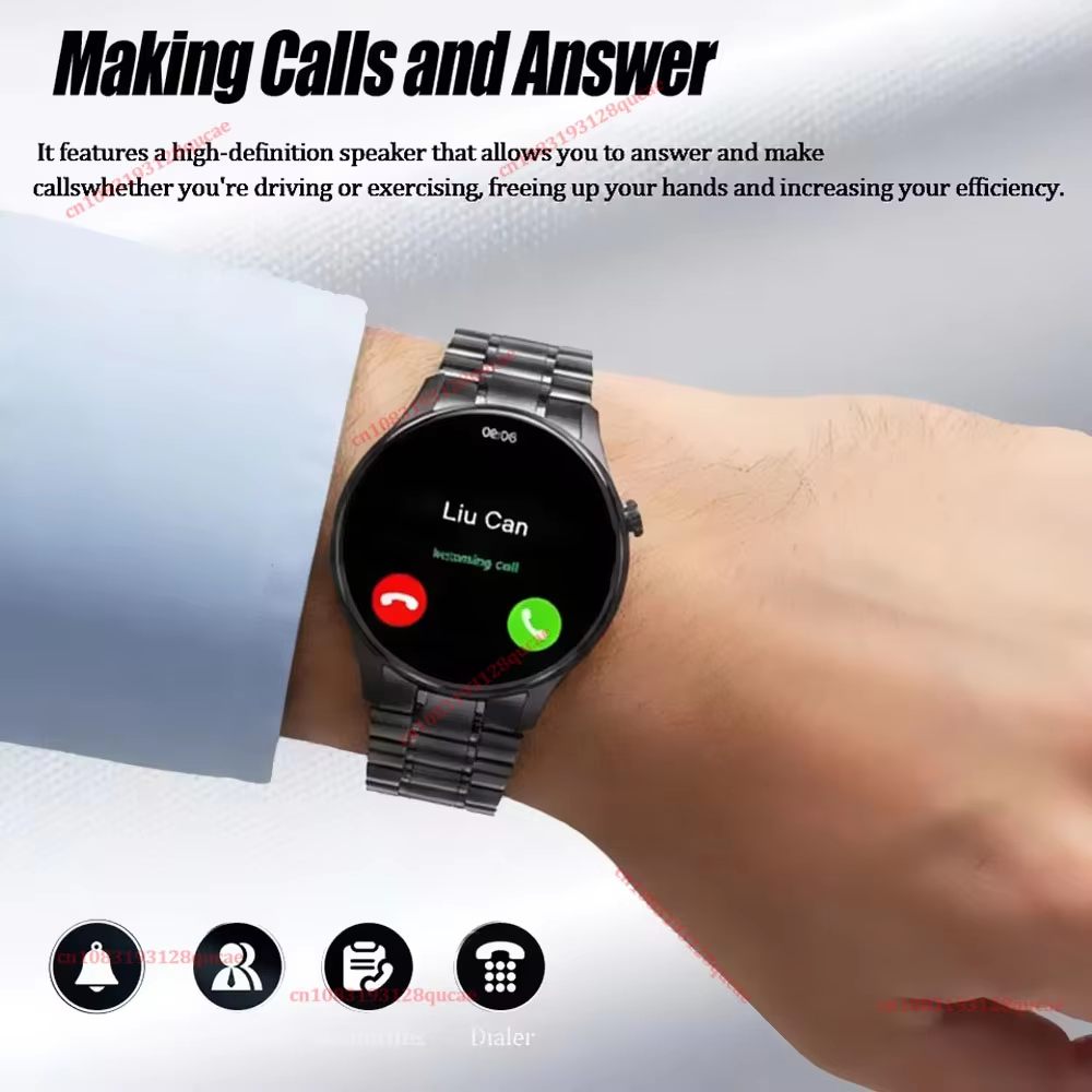 스마트워치 남성용 블루투스 통화 스포츠 피트니스 트래커 - Health Wellness Bracelet 리뷰 및 가격