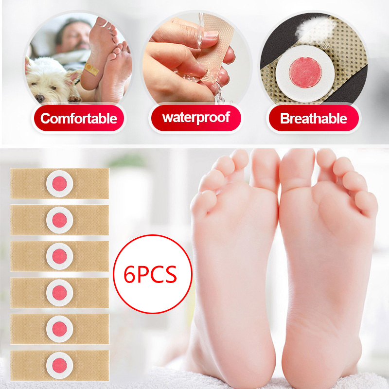 (.) 6개입 발 관리 스티커, 굳은살 제거 패치, 치 - Detox Foot Patch 리뷰 및 가격