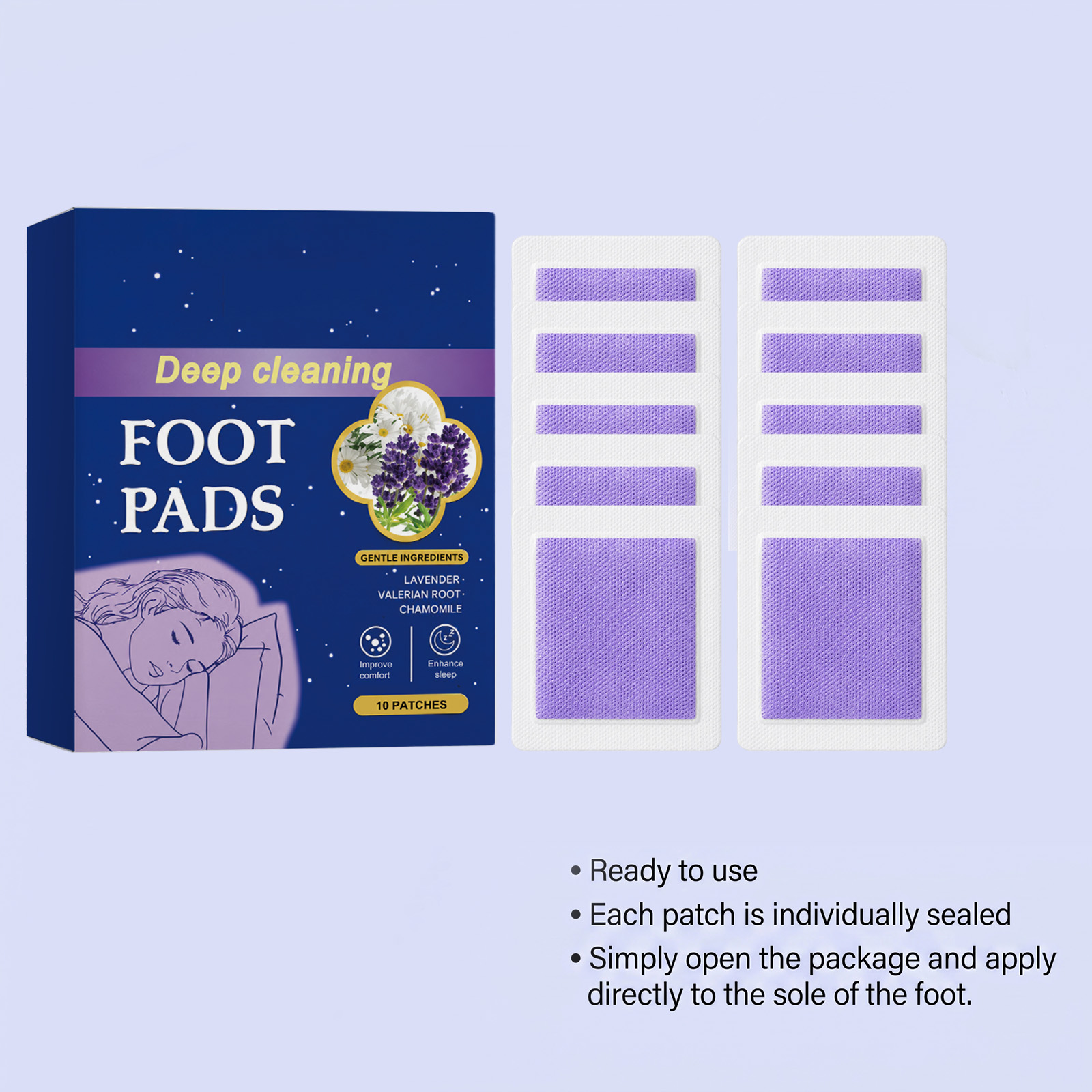딥 슬립 풋 패치 건조하고 거친 발바닥 피부 개선 밤의 - Detox Foot Patch 리뷰 및 가격